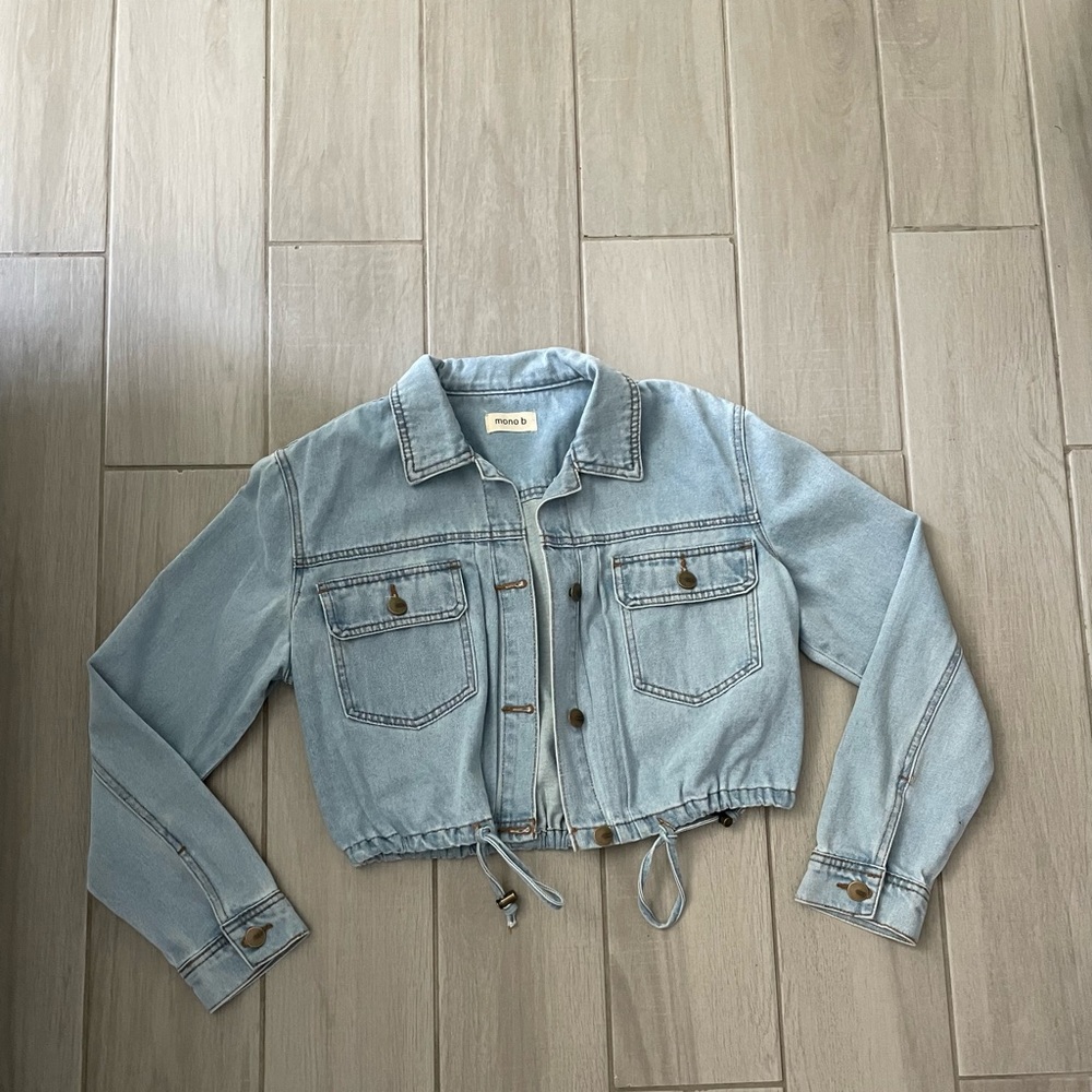 Cropped Denim jacket🫶🏼